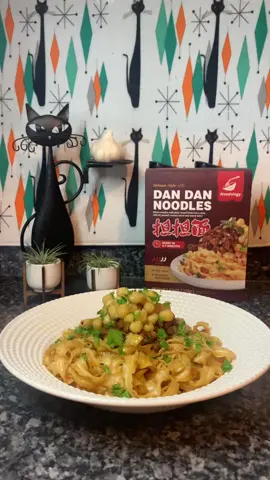 My latest noodle obsession is @Noodology Dan Dan Noodle’s!  These iconic spicy Sichuan noodles are a flavor explosion! The soft and dense mellow peas make the noodles incredibly flavorful, while the plant-based meat provides a hearty texture. The chili oil boasts a rich aroma and a unique numbing sensation, without being overly spicy faithfully replicating the restaurant's rich flavor taste. And it's Plant-based! Easy to Cook, Great to Eat!  #noodles #noodologyusa #dandannoodles #easymeals  