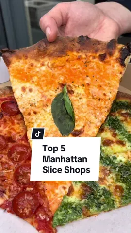 The top 5 slice shops in Manhattan, based on 35 million ratings on Beli. There are few dishes more iconic than a New York slice, and these spots are some of the best in the business. Let us know what list you want to see next 📍 Scarr’s (Lower East Side), Cello’s (East Village), Lucia (SoHo), Mama’s Too (Upper West Side & West Village), L’industrie (West Village) #nycpizza #newyorkpizza #pizzeria #nyfood #nyceats #pizza 
