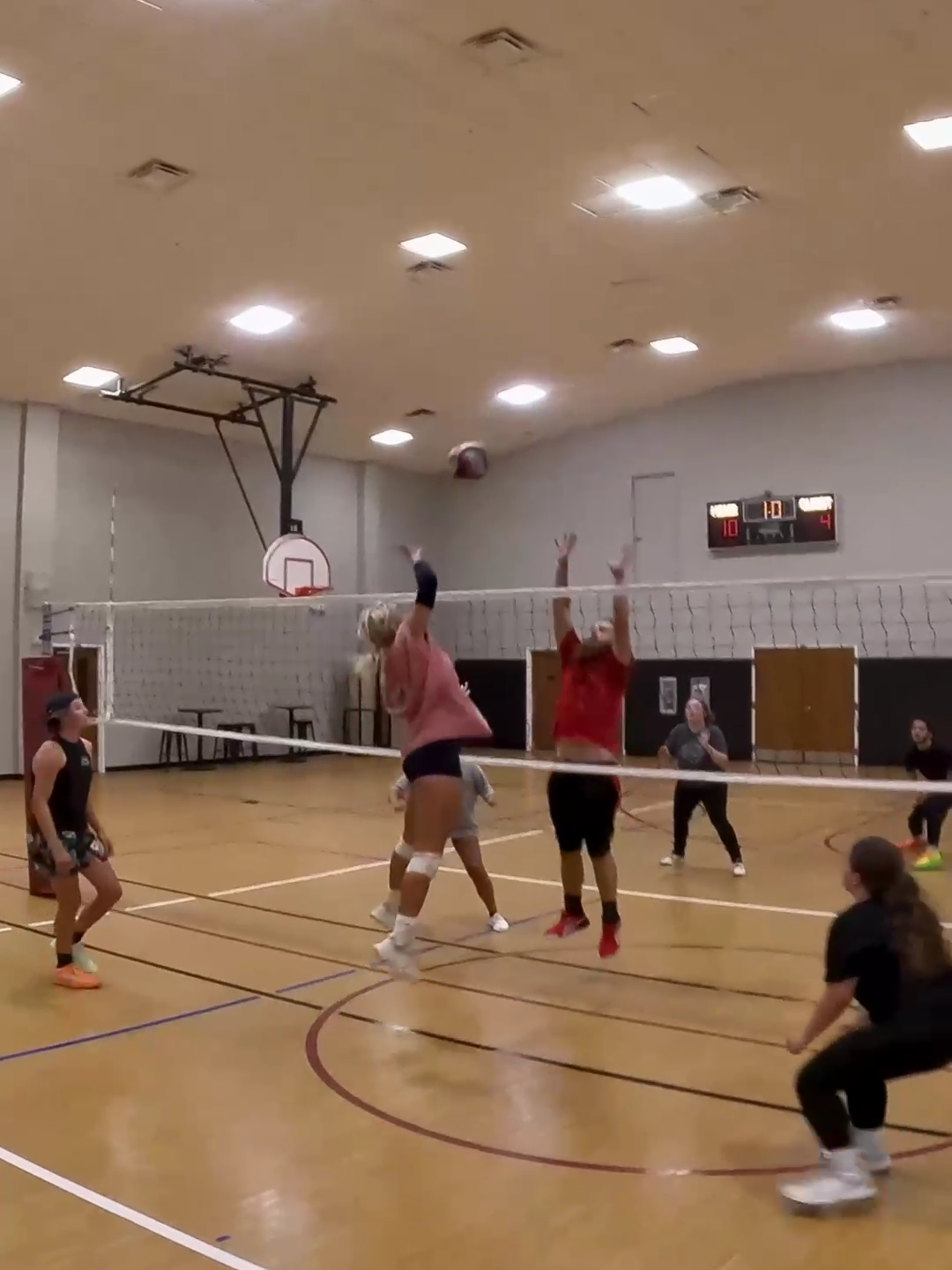 ❓ Keeping Them Guessing ❓ #volleyball #volleyballworld #volleyballgame #volleyballplayer #volleyballislife #coedvolleyball #indoorvolleyball #haikyuu #gopro #vball #sports #shorts