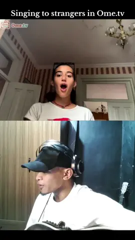 pt.4 | Singing to strangers in Ome.tv #ometv #jongmadaliday #singing #pretty #CapCut 