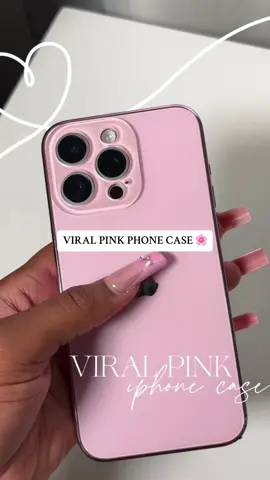 Obsessed with this case 💗🌸 It’s currently on sale today! Click the orange shop 🔗 at the bottom! #iphonecase #pinkiphonecase #pinkphonecase #viralphonecase 