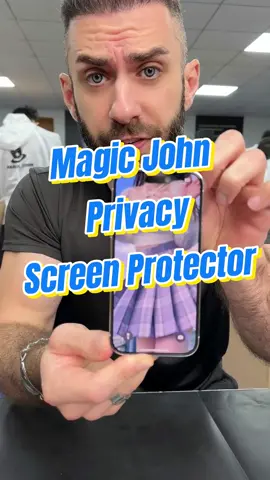 Ever seen such a strong screen protector that can be bend in half? Buy one and try it out!#magicjohn #fyp #tiktokmademebuy #newyork #tiktokshop #losangeles 