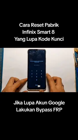 Solusi Cara Mengatasi Infinix Smart 8 Lupa Kode Kunci | Cara Reset Pabrik Infinix Smart 8 Tanpa PC #infinix #infinixsmart8 #frp #frpbypass #cararesethp #resetpabrik #wipedata #unlock #lupakodekunci #androidtricks 