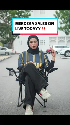 Ada MERDEKA SALES dekat LIVE KAMI SEKARANGG ‼️#awworldwide #ludvig #localbrand #localbrandmalaysia #lokalbrand #sapotlokal #lokallagiboom #jangancakapabangxpayung 