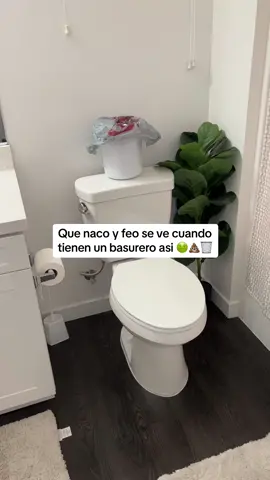 Mi nuevo basurero automatico para el baño #parati #fyp #hispanos #latinos #viral #bathroom #bañolimpio #bañosmodernos #bathroommakeover #bathroomdecor #tiktokshop #sale #tiktokbacktoschool 