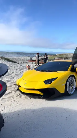 mclaren 620r, noble m12, and lamborghini aventador sv parked near the beach 🏎️🌊 #sportcars #exoticcars #carmelbythesea #pebblebeach #17miledrive 
