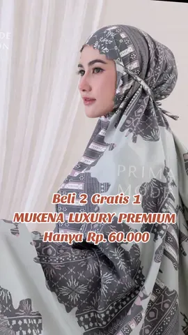 PRIMA MODE - Mukena Luxury PREMIUM 2in1 Bahan Katun Terbaru Motif Mewah Lasercut baru Hanya Rp68.000! #mukena  #Mukena Terusanmewah  #mukenahcantik  #mukenamurah  #mukenatravel  #Mukena Gersi  #mukenapremium  #mukenapremium 