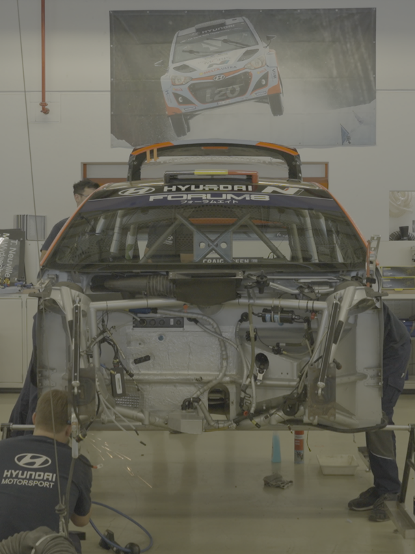 After each intense rally, our team meticulously disassembles and reassembles the i20 N Rally 1 Hybrid, ensuring it's race-ready.  Go Crazy. #Hyundai #HyundaiN #Neverjustdrive #HyundaiMotorsport #HMSGOfficial #Motorsport #WRC #GoCrazy #10thAnniversary