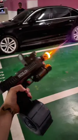 Not to mention my son, I love this cool motorized water gun! #Would any boy say no to this toy #Summer water play #toys 