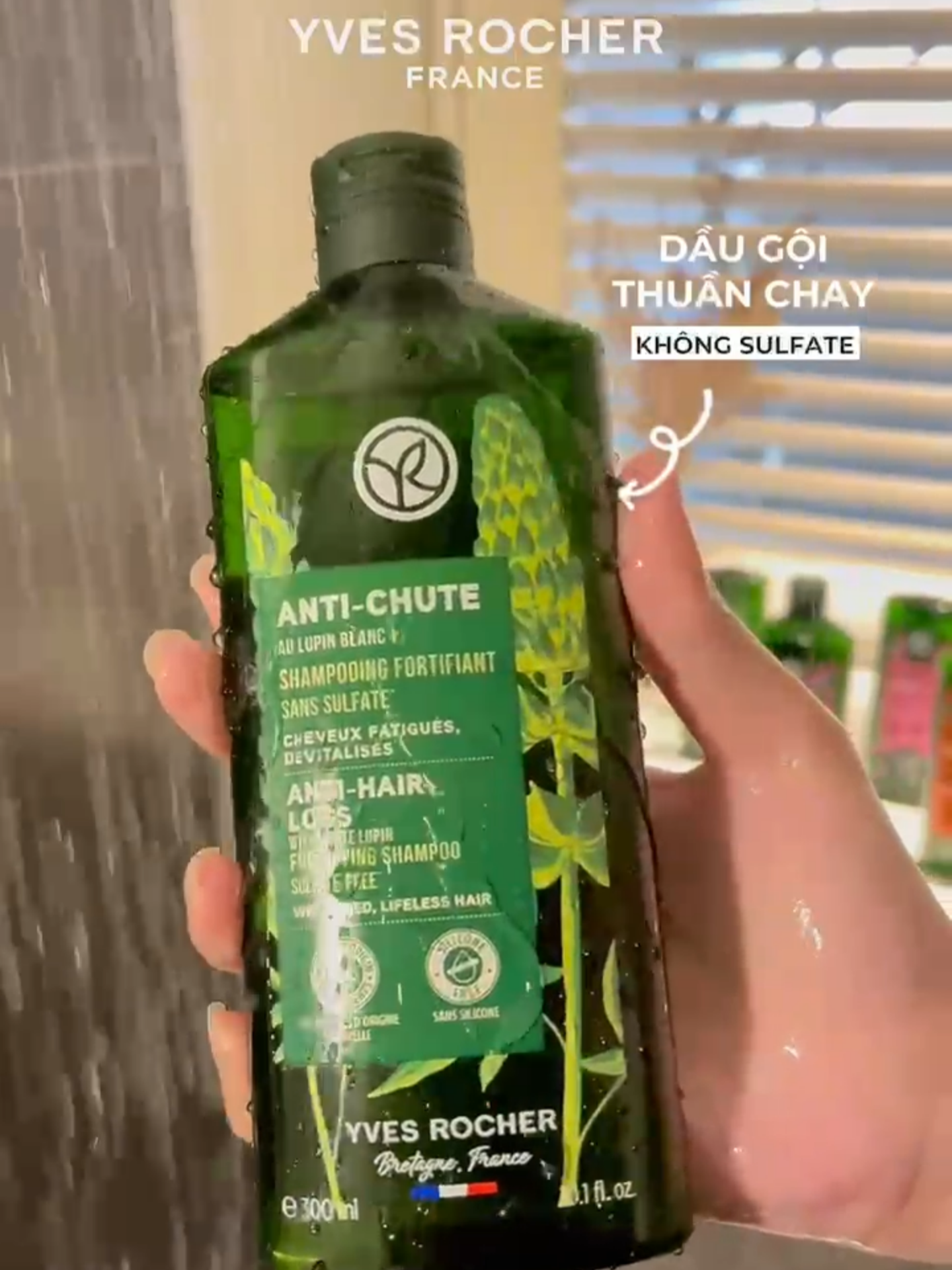 Dầu gội thuần chay Yves Rocher - Giải pháp tối ưu cho các vấn đề của tóc #yvesrocher #yvesrochervietnam #thuanchay #vegan #daugoi