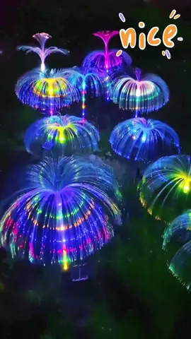 Solar Jellyfish Garden Lights Outdoor Waterproof 7 Colors Changing Decoratives  #solarjellyfishlight #gardenlights #solarlightsoutdoorwaterproof #solar #lights