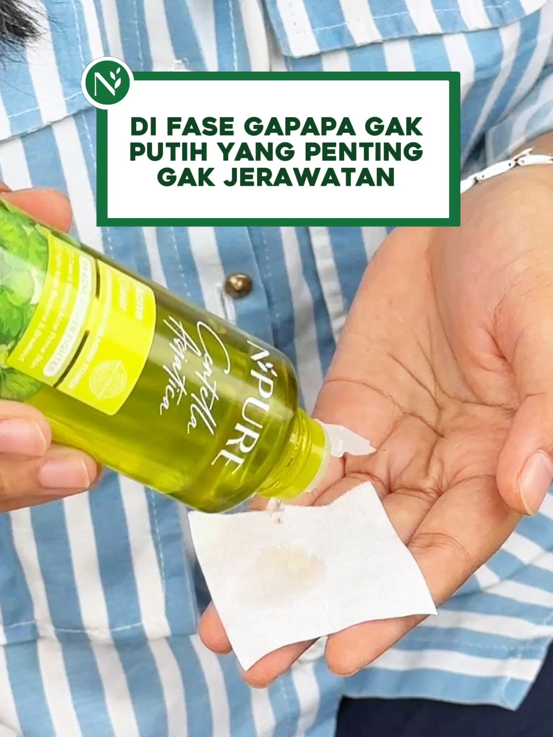 Siapa yang di fase yang sama juga? Coba komen! #npure #npureofficial #generasikulitsehat #jerawat #skincare #skincareroutine