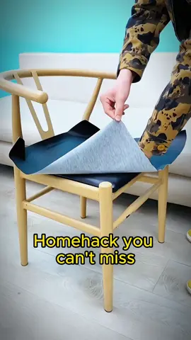 Repair your seat leather with this sticker! Waterproof and durable #leather#leathersofa #leatherpatch #furniturerestoration #homehack#fyp#foryou 