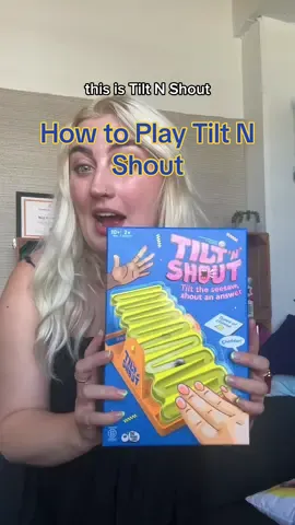 Think fast! It's time to meet our brand new game, Tilt N Shout! Who wants to play this? #tiltnshout #boardgames #games #partygames #familygames #newgame