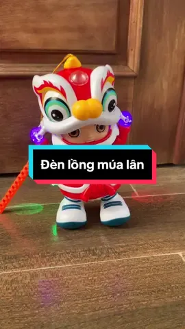 Đèn lồng trung thu chú bé múa lân có nhạc có đèn vui nhộn ( sẵn pin) #xuhuongtiktok #fpyシ #dochoi #dochoitrungthu 