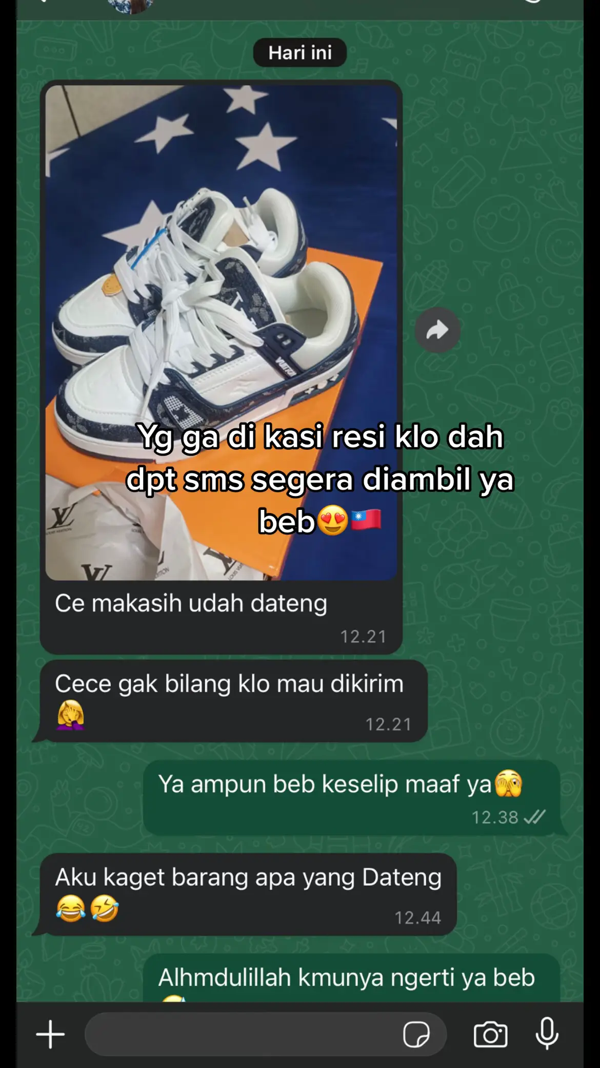 Testi sepatu LV😍🇹🇼 #sepatulv #sepatutaiwan #bakulsepatu 