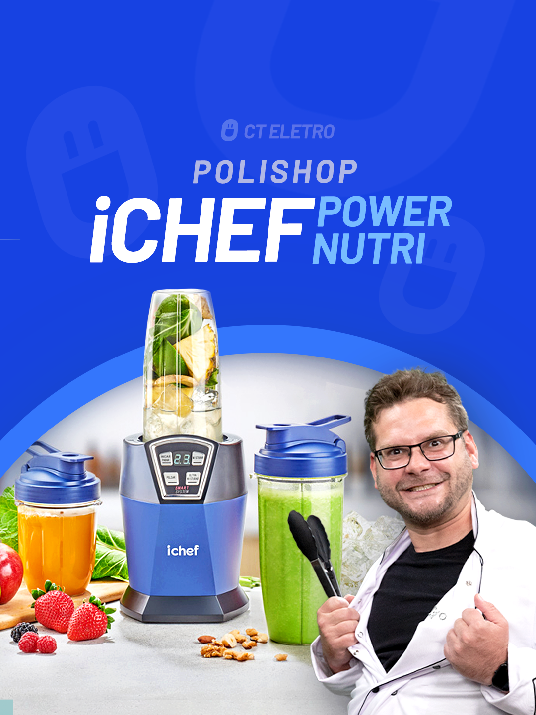 POLISHOP ICHEF POWER NUTRI  #Canaltech #CTEletro #Polishop #processador #review