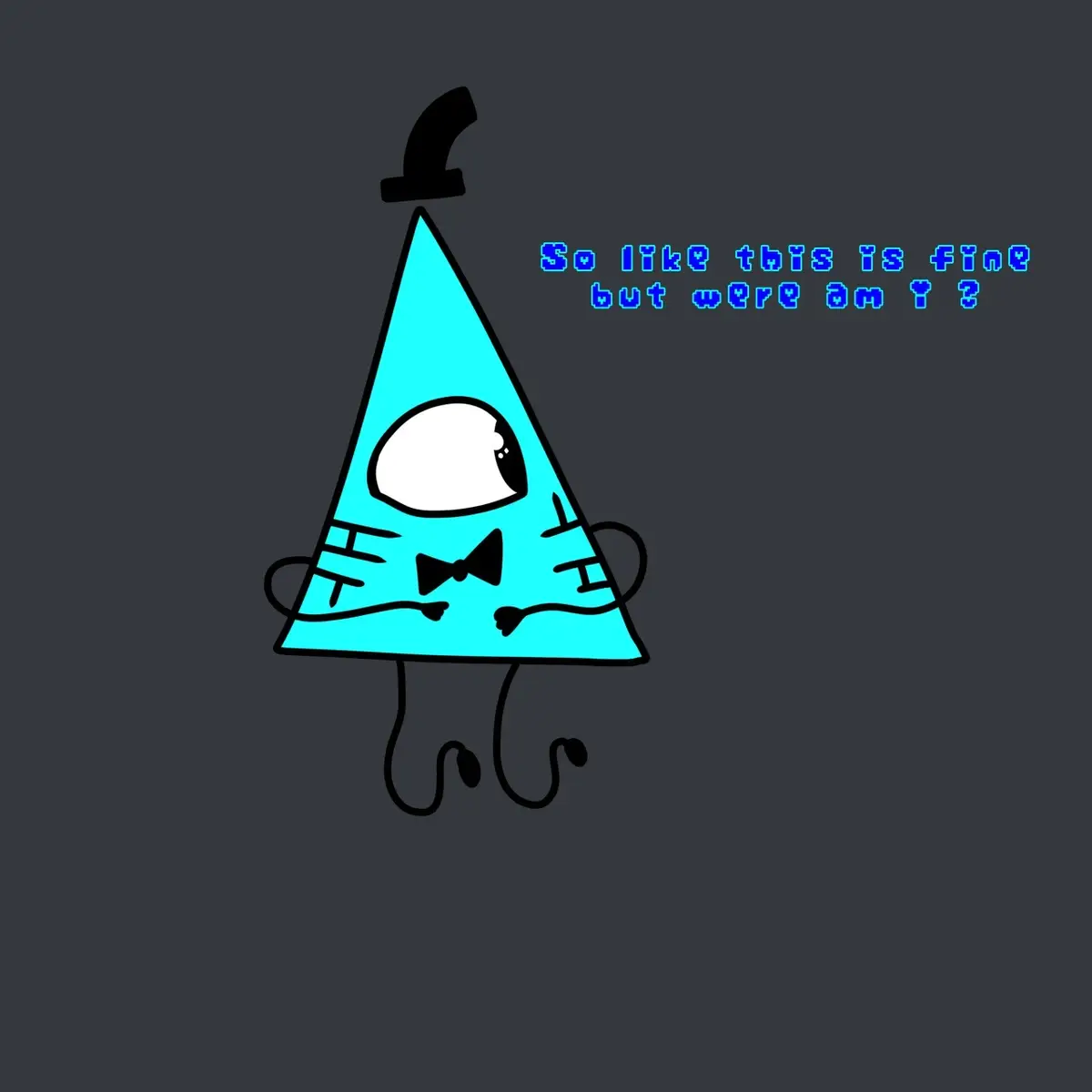 Remembering that time 3 years ago when i made a weird ask blog esc thing on my freinds discord server (theres context missing but i truly do not think it would help) #gravityfalls #billcipher #willcipher #askblog 