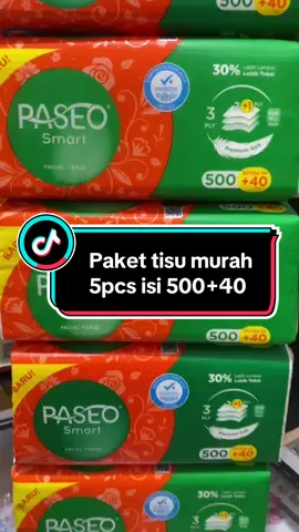 Paseo 5 pcs 540 sheet #paseo #tisupaseo #tisu #tisumurah #viral #fyp #fypシ #racuntiktok #promo #gilagilajualan 