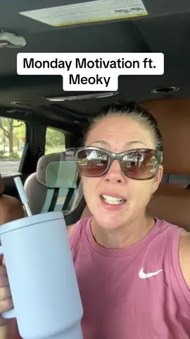 Motivation gets you started but dedication and discipline keep you going. Also, the Meoky will keep you hydrated! #monday #mondaymotivation #tumbler #tumblersoftiktok #women #mom #moms #MomsofTikTok #momsover30 #tiktokshop #tiktokshopfinds #affiliate 