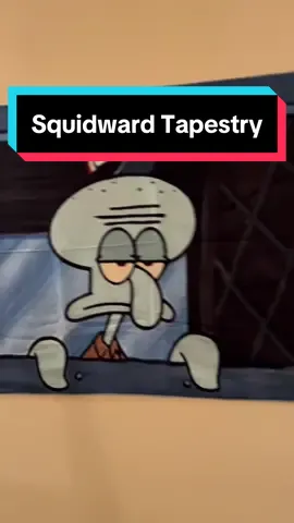 Squidward’s tapestry is on sale—snag one before your walls start judging you for not having it! #squidward #spongebob #squidwardtapestry #spongebobsquarepants #tiktokshop 