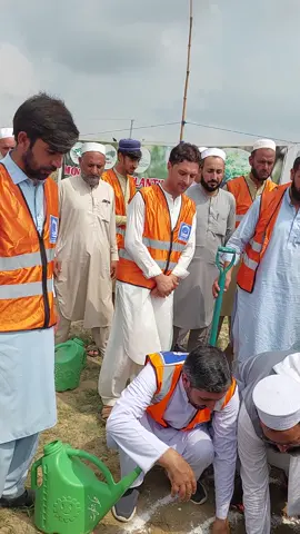 qari Abdul majeed opening the plantation  green clean bajaur ❤️