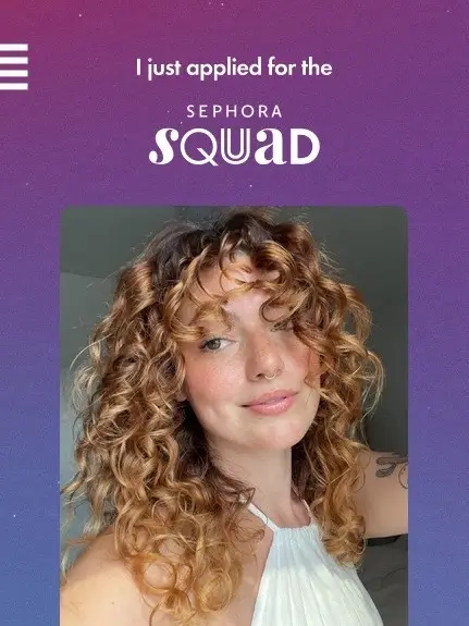 just applied for the @sephora squad 🤍 I can’t thank you enough for all of your love and support! if you want to leave a testimonial, it would mean the world 🤍 #sephorasquad #curlyhair #lgbtq #BeautyTok #contentcreator 