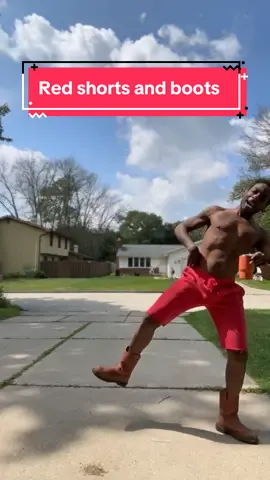 #Duet this , PUT YOUR RED SHORTS ON AND DANCE TO MY SONG , RED SHORTS AND BOOTS LEMME SEE YALL DO IT , TAG ME IN IT … #Fyp #foryou #viral #foryoupage #tiktok #trending #mynameisding #redshortsandboots 