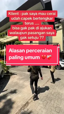 Alasan perceraian ini paling banyak di jadikan dasar gugatan/permohonan dalam prakteknya…. #lawyer #perceraian #viralvideo #gugatan #hukum #pengacara #fyoupage #makassar #indonesia #alasanperceraian 