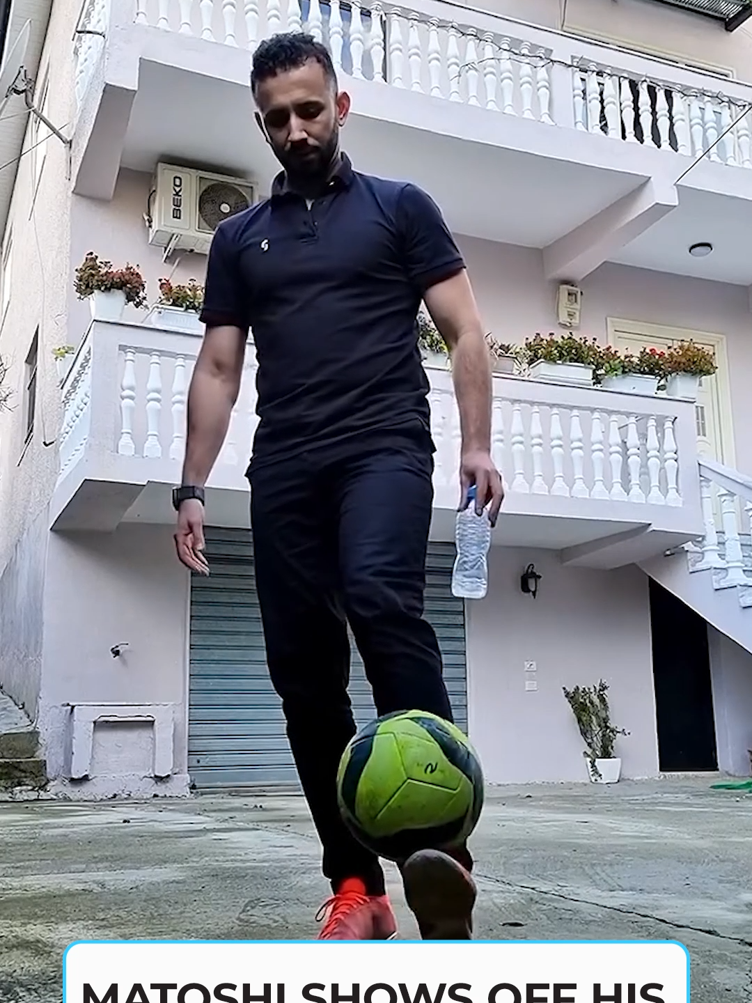 My mind can't comprehend (@sylematoshi) #trickshot #Soccer #footballer #football