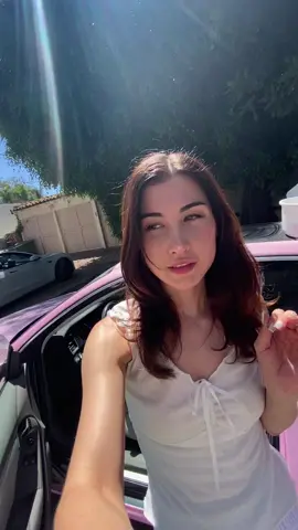 was trying to film a car reset and found this 🥰🥰🥰