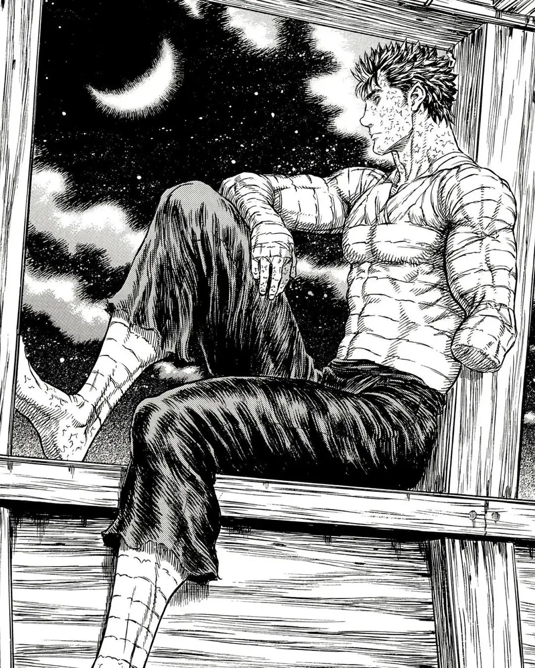 Two legends, R.I.P Miura 🕊 #berserk #guts #fypage #fyp #art #Anime #manga #guts #miura #vagabond #musashi #musashimiyamoto #panels 