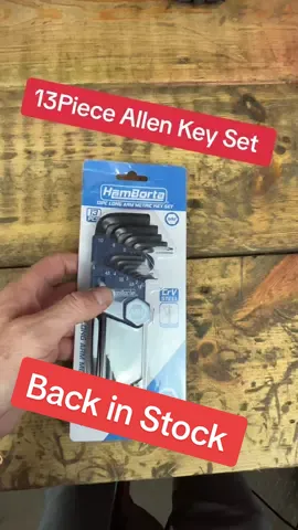 13 piece Allen Key Set  #weratools #tools #hex #hexset #allenkey #handtools #tool #tiktokmademebuyit #trending #mechanic #builder #tradiesoftiktok 