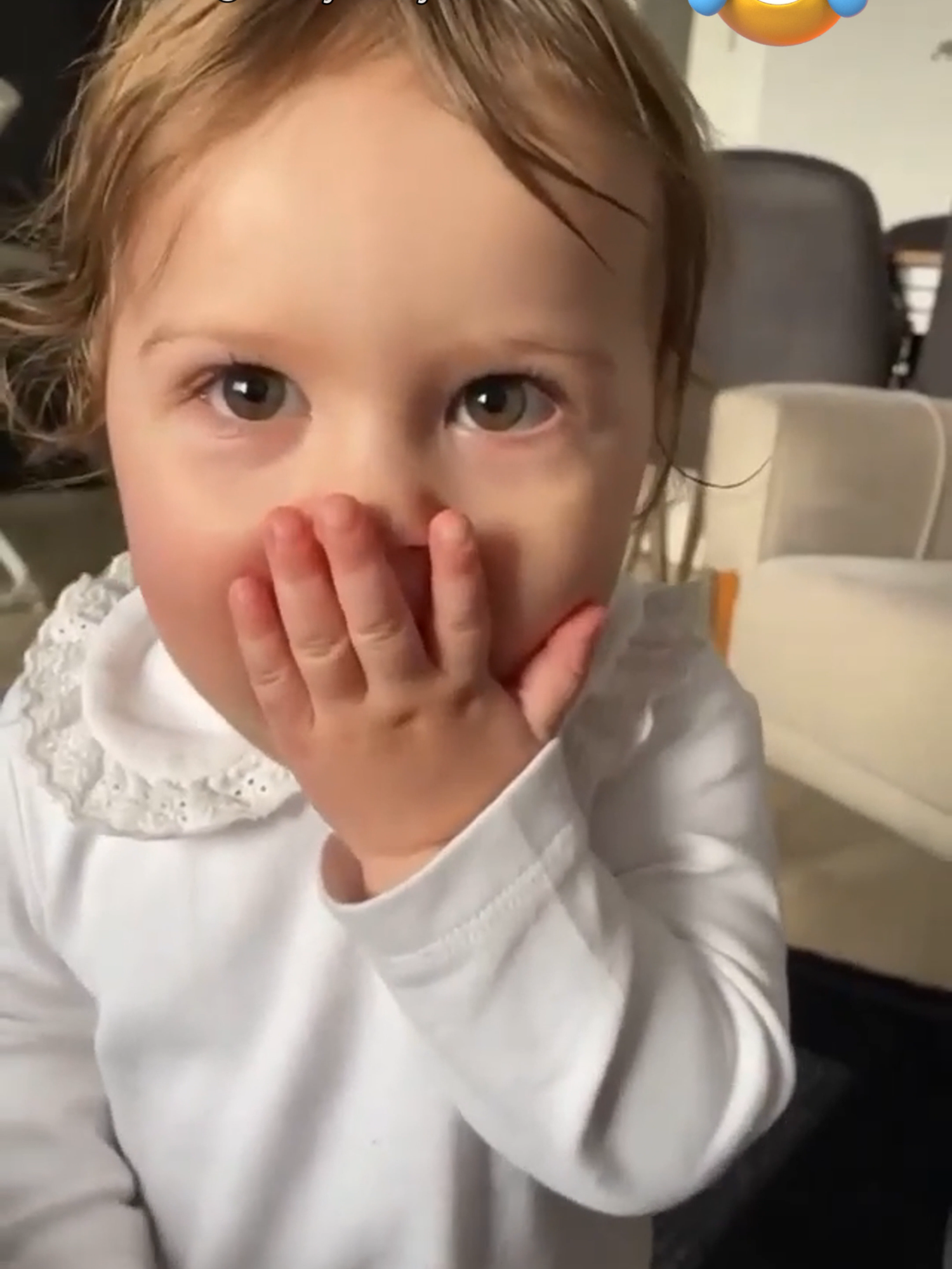 The Baby says important news #funny #funnybaby #viral #viraltiktok #fyp #foryoupage