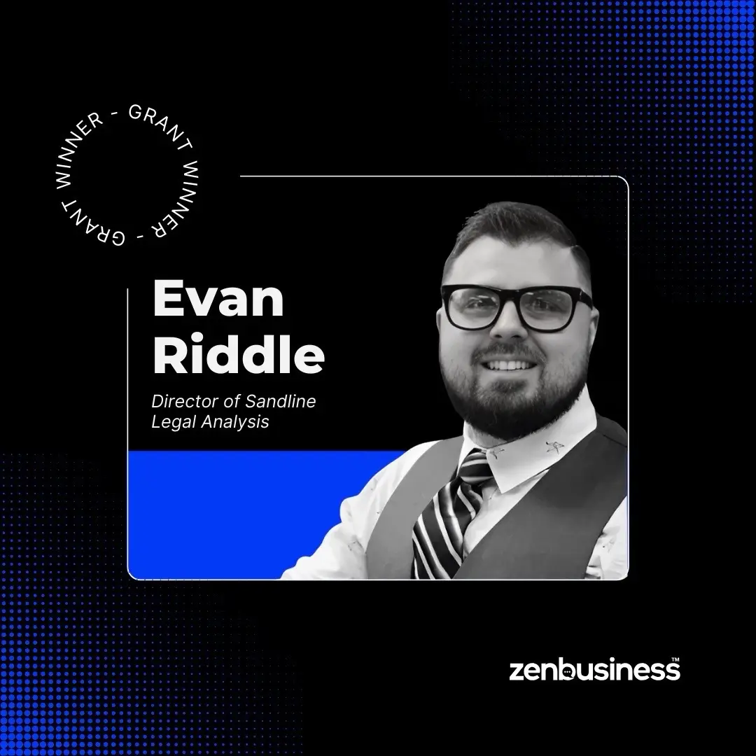 Meet Sandline Legal Analysis LLC, a consultancy founded by a former inmate and police officer in Oklahoma.   Through their $5k Small Business Grant with ZenBusiness, they've been able to expand their work in assisting incarcerated individuals with commutations, parole hearings, and U.T.U.R.N. analysis.   We’re proud to support SandLine Legal Analysis in their mission to bring redemption and rehabilitation to Oklahoma's judicial system. ⚖️ Learn more about them at www.sandlinelegal.com.   What could your small business do with a $5k grant from ZenBusiness? Read about eligibility requirements and apply today at the link in bio.   #zenbusiness #smallbizsuccess #legalsupport #empowerment #communityimpact #incarceratedrights #justicesystem #legalconsulting #growyourbusiness #smallbusinessgrant