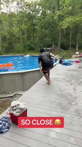 After all that he better have gotten the video 🤣 #fyp #explore #swimmingpool #pool #dive #diving #fail  (via @Jarrett Westwick)