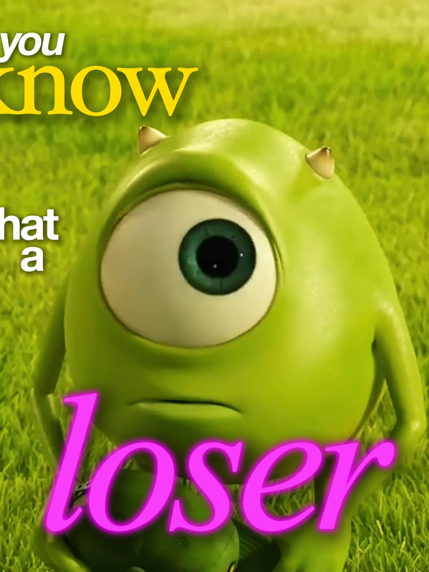 You're NOT A LOSER