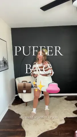 BESTIES this bag is so cute!! ✨🫶🏼#fashion #pufferbag #mombag #purse #pursetok #fallfashion #fashionistafaves #fall #OOTD #MomsofTikTok #momtok #fashiontok #comfyfit #fyp #tiktokshop #tiktokshopaffiliate #shoulderbag #shoulderbags #crossbodybag #crossbody 