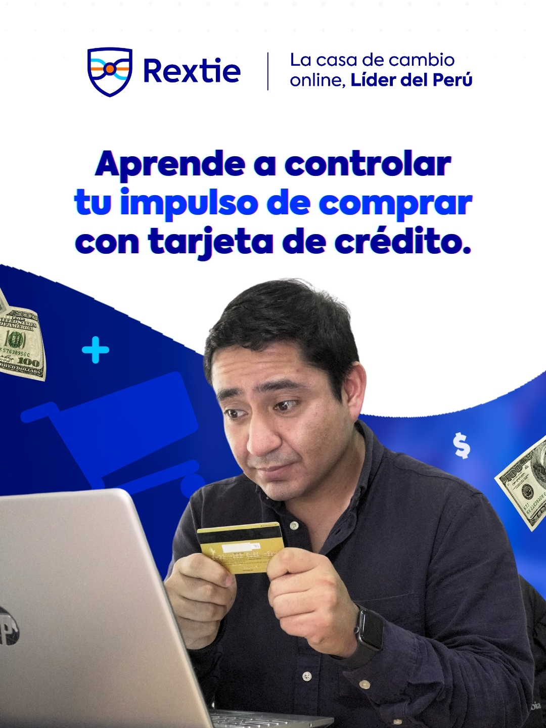 Si quieres mejorar tus finanzas personales, debes controlar tus compras con la tarjeta de crédito. 👉¡Si quieres conocer más sobre nosotros, ingresa al link de nuestra bio! #rextie #peru #fyp #peru #alien #grupo5 #tipsfinancieros #finanzaspersonales #ahorro #factoring #cambiardólares #empresas #dinerorápido #dinerodesdecasa #ventaderecibos #ahorrar