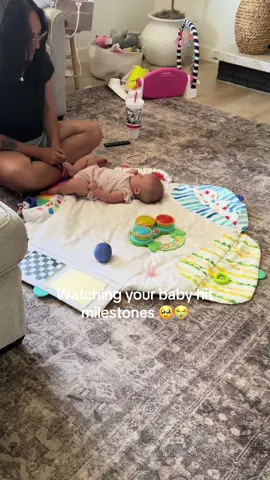 Need to get a video of her today bc now she is a rolling machine 🤣🥹 