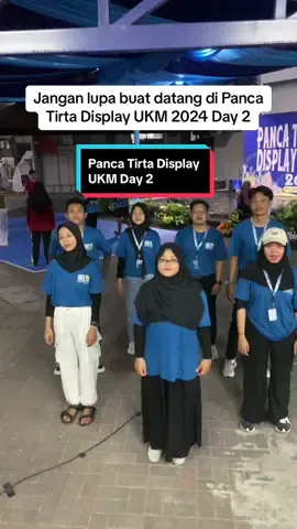 [Panca Tirta Display UKM Day 2] Hallo Ksatria Airlangga 2024✨ Panca Tirta Display UKM 2024 sudah hari kedua nih, yuk ramaikan dan jangan sampai kelewatan ya di Student Center Kampus C UNAIR🤩 Semangat Dadi Juara✨ Temukan kami dan ikuti kegiatan kami terkait informasi seputar UKM di: Instagram: @ukm.unair TikTok: ukmunair YouTube: Forum Komunikasi Universitas Airlangga  Facebook: UKM Unair Email: forkom@ukm.unair.ac.id Spotify: Suara UKM #unair #ukmunair #pancatirtadisplayukm2024 #shaktikaryatirtaairlangga2024 #pkkmbunair2024 #pkkmb