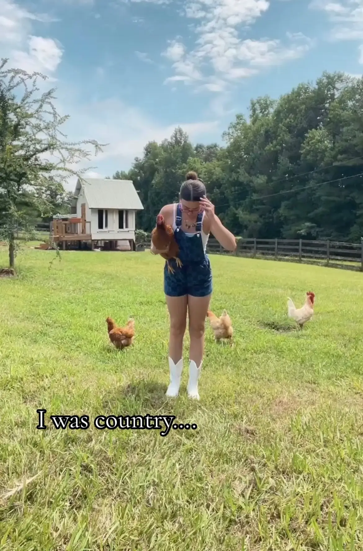 Has always been and will always be THAT girl  #country #chickens #countrymusic #countrygirl #farm #farmer #cowboy #farmlife #chickenfarm #OOTD #cowboyshit #homestead 