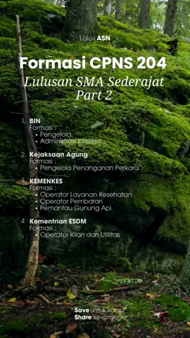 🌟 Peluang emas bagi lulusan SMA! 🎓 Bergabunglah dengan formasi CPNS dan raih karier yang gemilang di pemerintahan. Saatnya mengambil langkah pertama menuju masa depan yang lebih cerah! 💼✨ #CPNS2024 #LulusanSMA #KarierPemerintah #CPNS #CPNS2024 