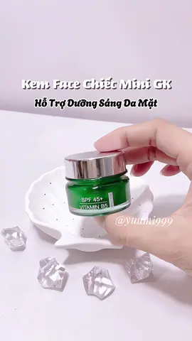 Kem Face Chiếc Mini Gk  Hỗ trợ Dưỡng Sáng Da Mặt #kemface #kemtrangda #duongtrangdamat #mypham #myphamchinhhang #yuumi999 #xuhuong 