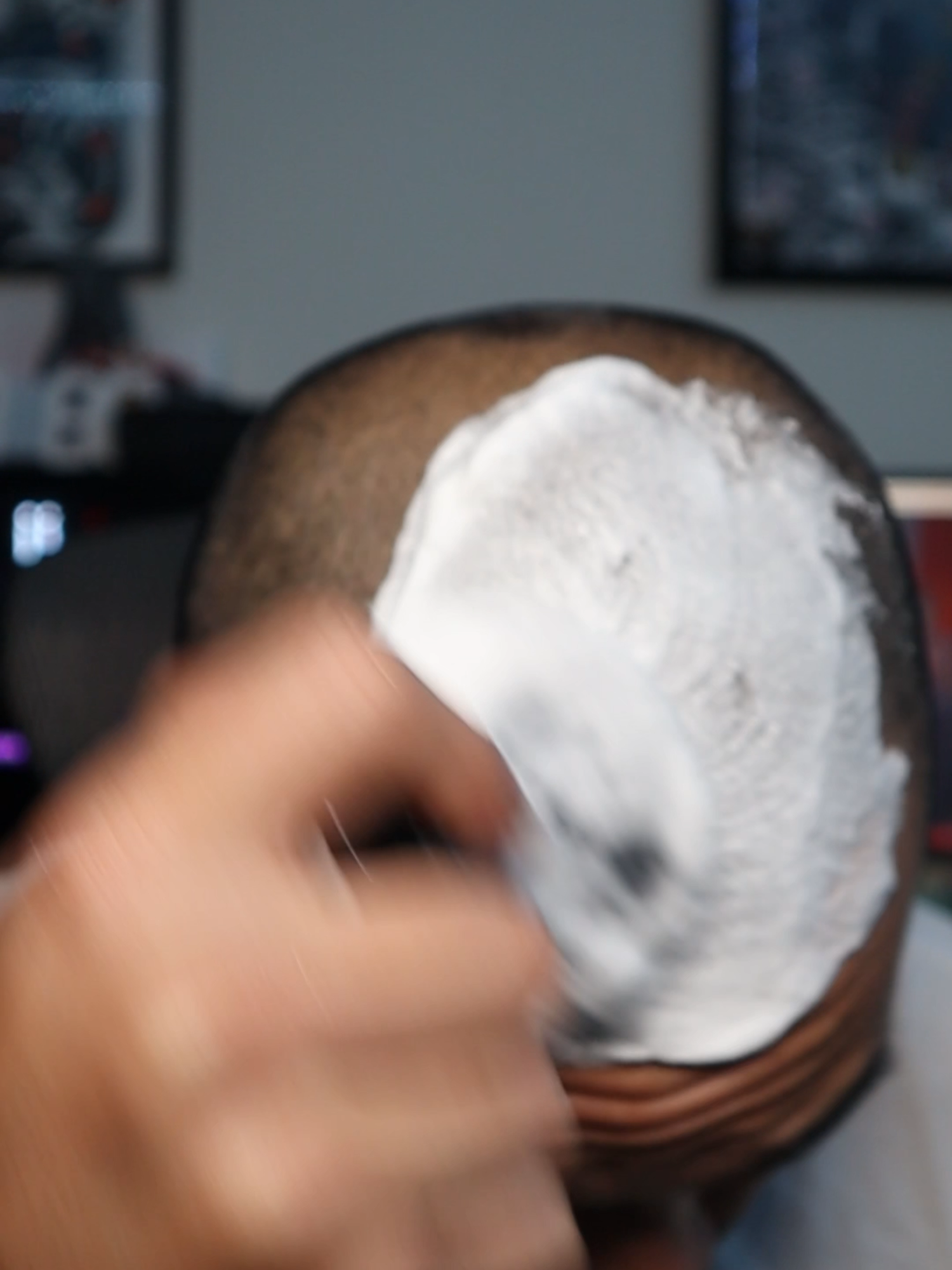 #asmr #bald #shave #razor