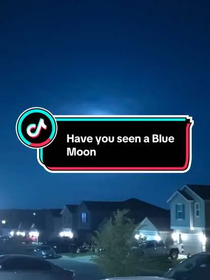 #bluemoon #moon #tiktok #onceinabluemoon #sky #nightsky #moonlight 