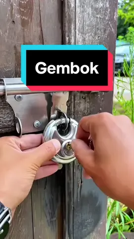 Kunci bulat super tahan air - anti maling yang harus dimiliki setiap rumah #gembok #kuncigembok #gembokbulat #gembokmotor #lock #lockformotor #foryou #trending
