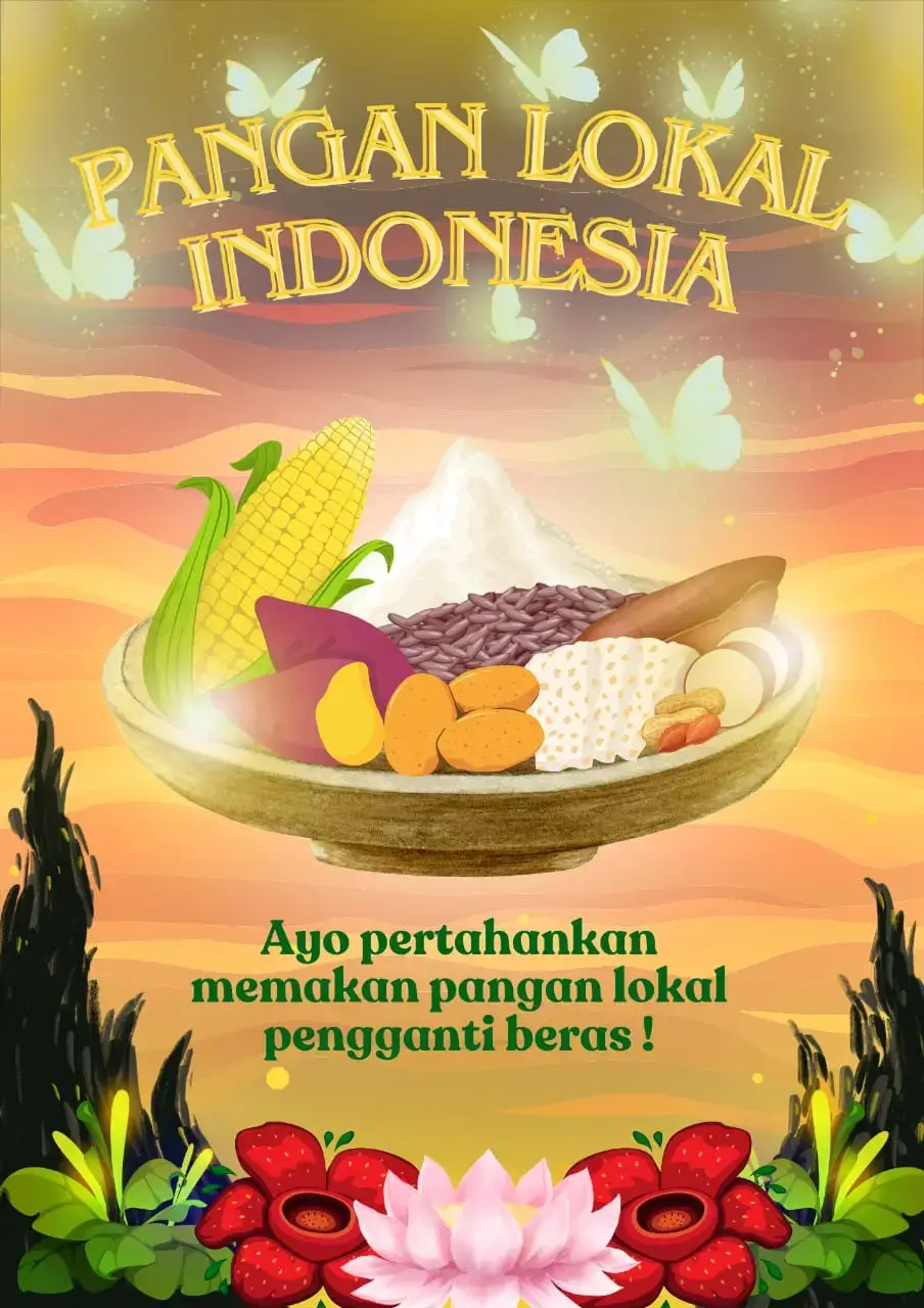 desain poster pangan lokal  #canva #postercanva #canvadesign #canvatips #canvaelement #canvaelement #desaingrafis #poster #graphicdesign #masukberanda #foryou #fyp 