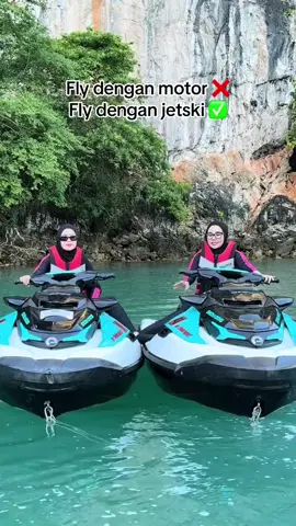 hanya di Langkawi 😍 credit: @Farhana Zahra  #jetski #zswatersport #langkawi #jetskitour 