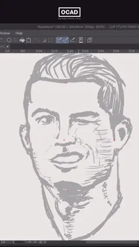 Cristiano Ronaldo procreate digital portrait time-lapse 🥰 #cristianoronaldo ristianoronaldo #procreate #timelapseart #arttimelapse #digitaldrawing #artschool #artistsoftiktok #procreatetutorial 